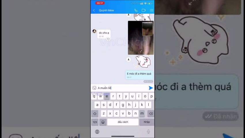 Chat sex với em rau mới quen qua zalo , yêu xa nó khổ thế đấy ~ Chat Sex - VnShow - Tổng hợp clip sex - Show Hàng - LiveStream Sex